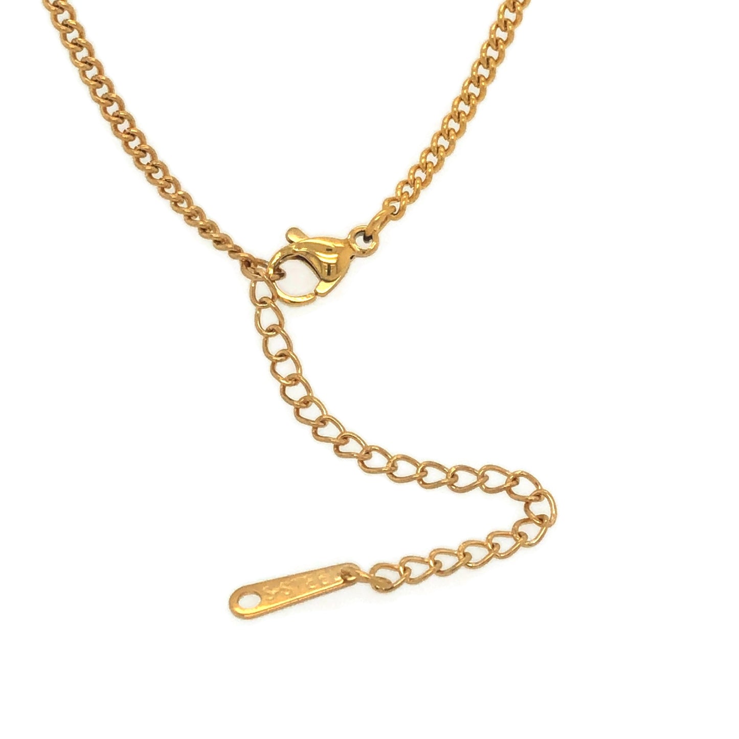 Collier Feuille Monstera en Acier Inoxydable Plaqué Or 18K PVD