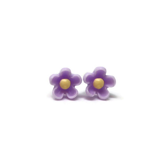 Tiny Flower Stud Earrings