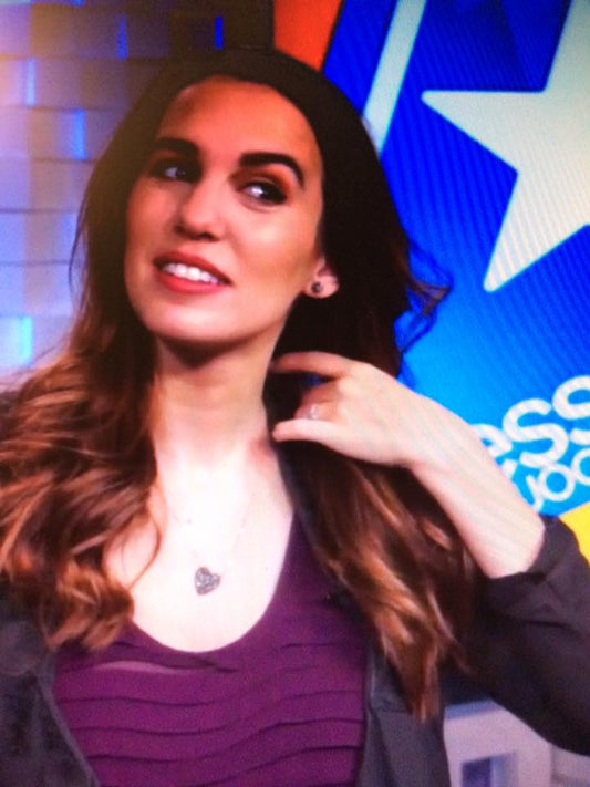 Pretty Smart Earrings Featured on Access Hollywood with Christy Carlson Romano