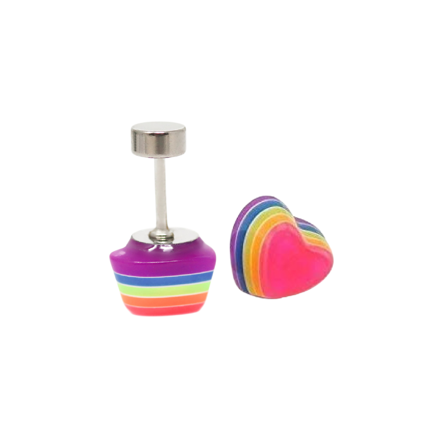 Nickel-free Screw Back Stud earrings hypoallergenic and comfortable for sensitive ears