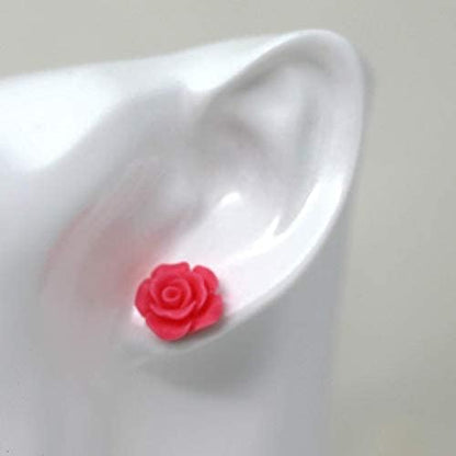Rose Stud Earrings