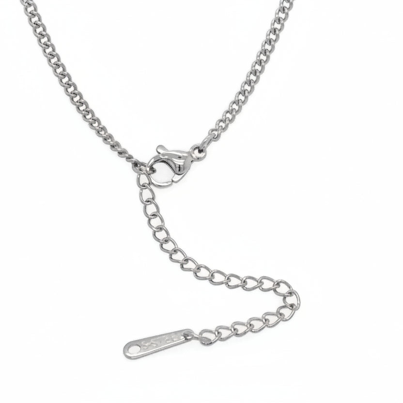 Collier Feuille Monstera en Acier Inoxydable Plaqué Or 18K PVD 