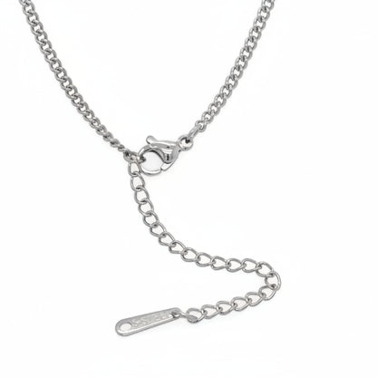 Collier Feuille Monstera en Acier Inoxydable Plaqué Or 18K PVD 