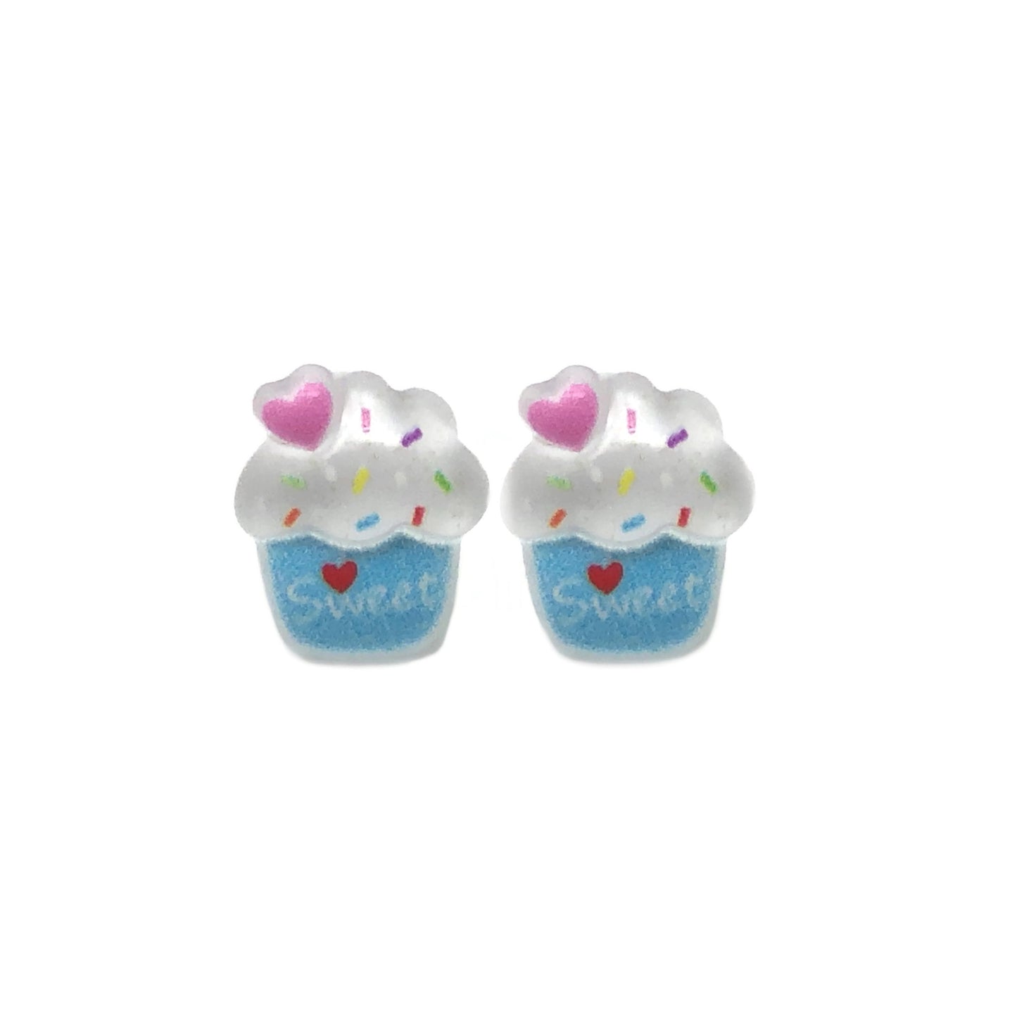 Cupcake Stud Earrings