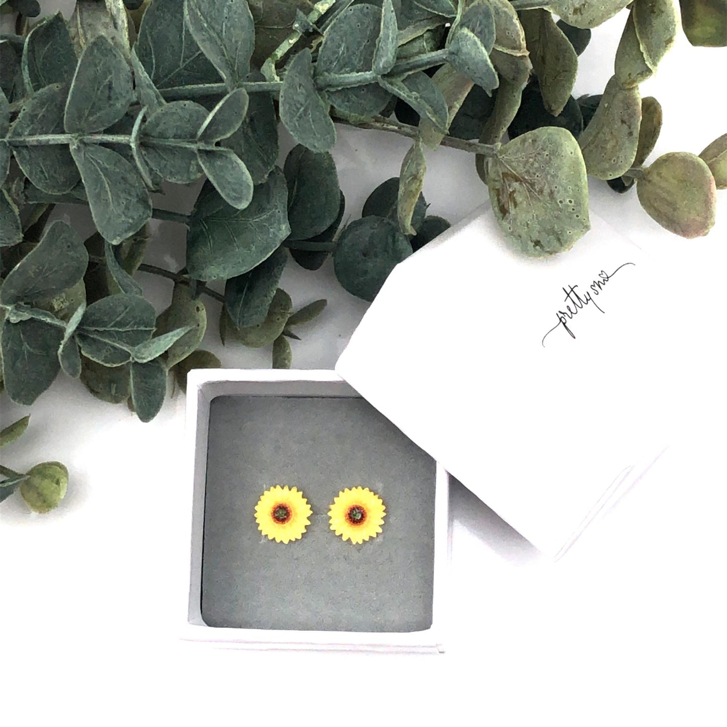 Sunflower Stud Earrings