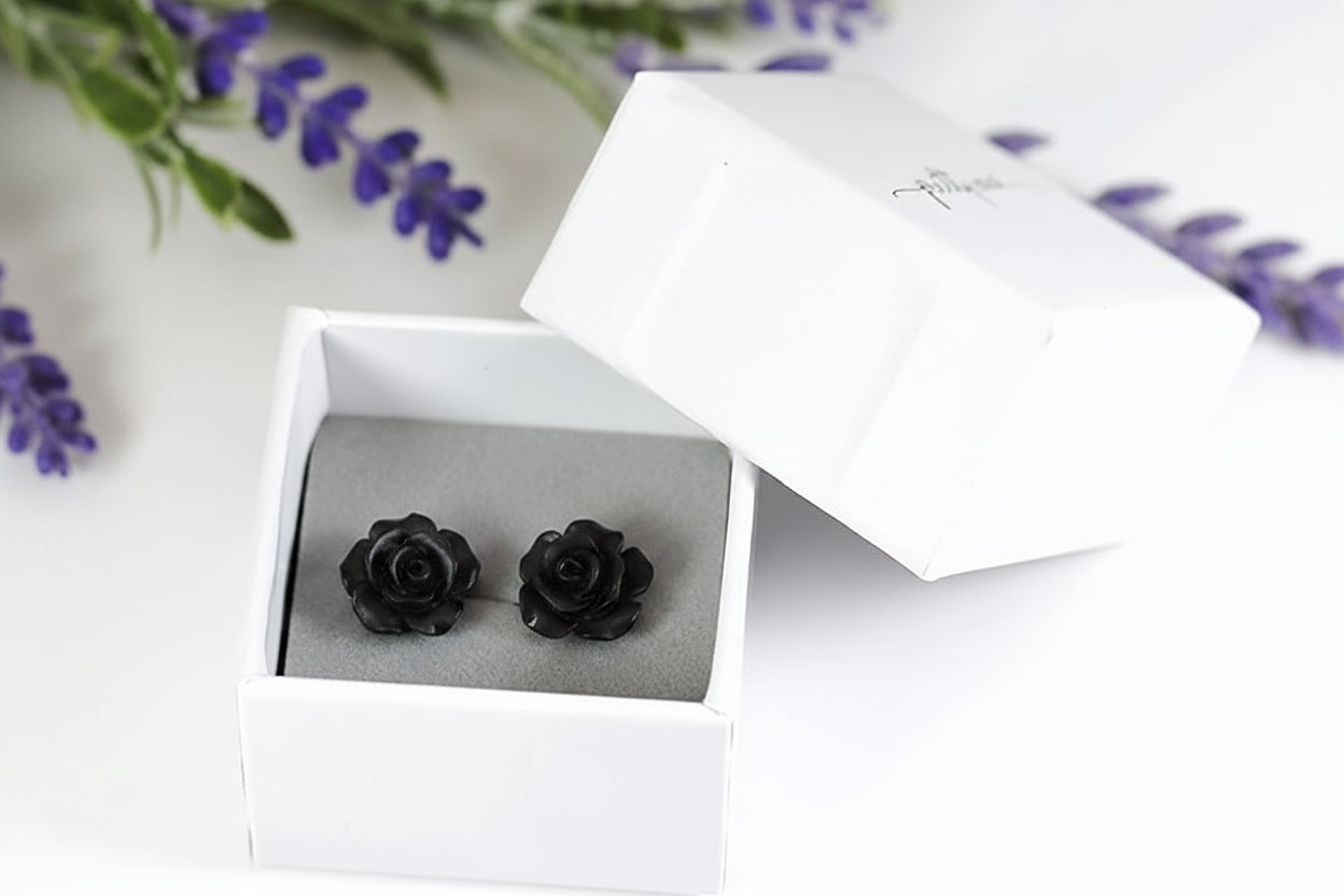 Rose Stud Earrings
