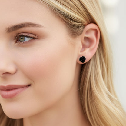 Rose Stud Earrings