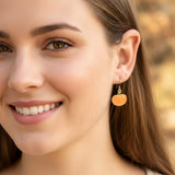 Pumpkin Dangle Earrings
