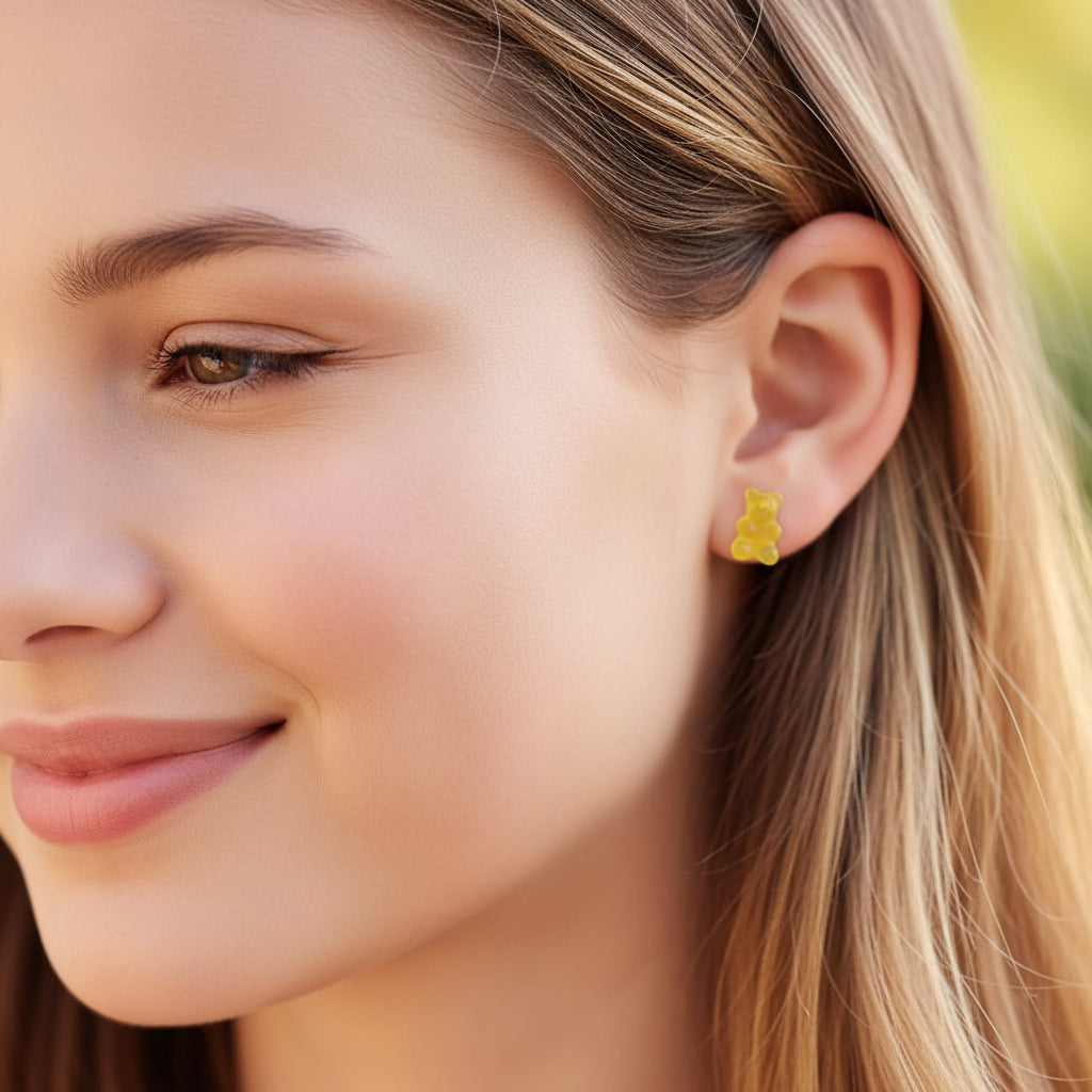 Gummy Bear Stud Earrings