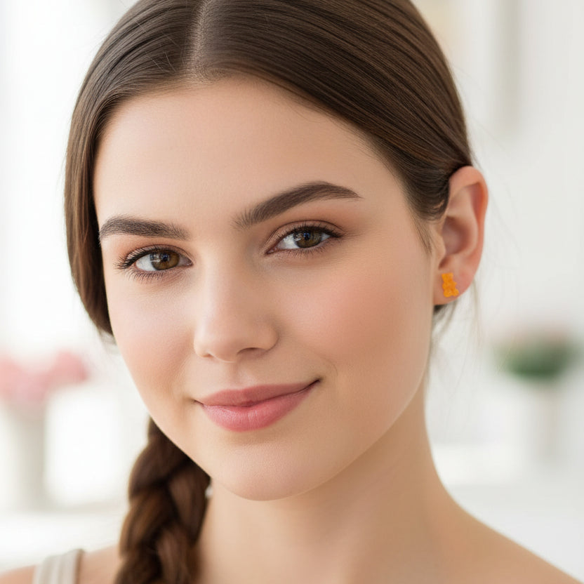 Gummy Bear Stud Earrings