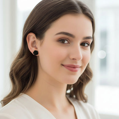 Rose Stud Earrings