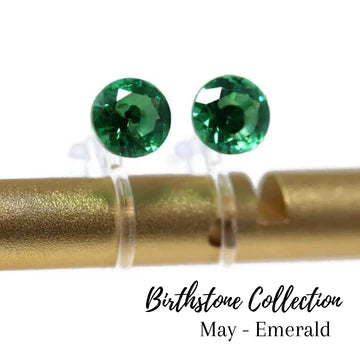 Cubic Zirconia Birth Month Earrings