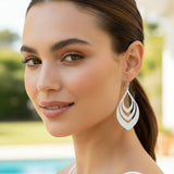 Teardrop Dangle Earrings