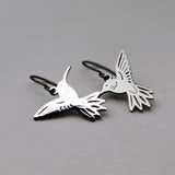 Boucles d'oreilles pendantes en forme de fleur de chakra, 16 mm