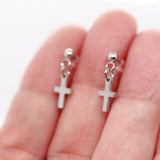 Boucles d'oreilles pendantes en forme de fleur de chakra, 16 mm