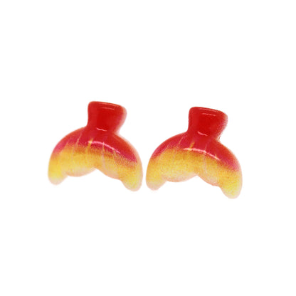 Mermaid Tail Stud Earrings