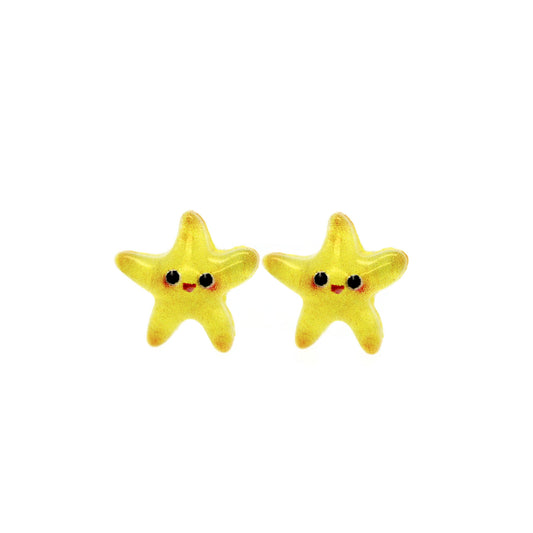 Starfish Stud Earrings