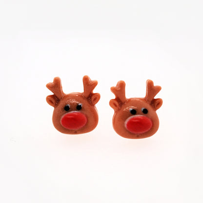 Reindeer Stud Earrings