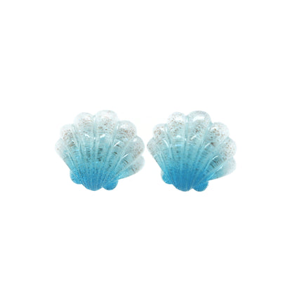 Boucles d'oreilles coccinelle avec tige en plastique ou clip invisible en métal, 9 mm