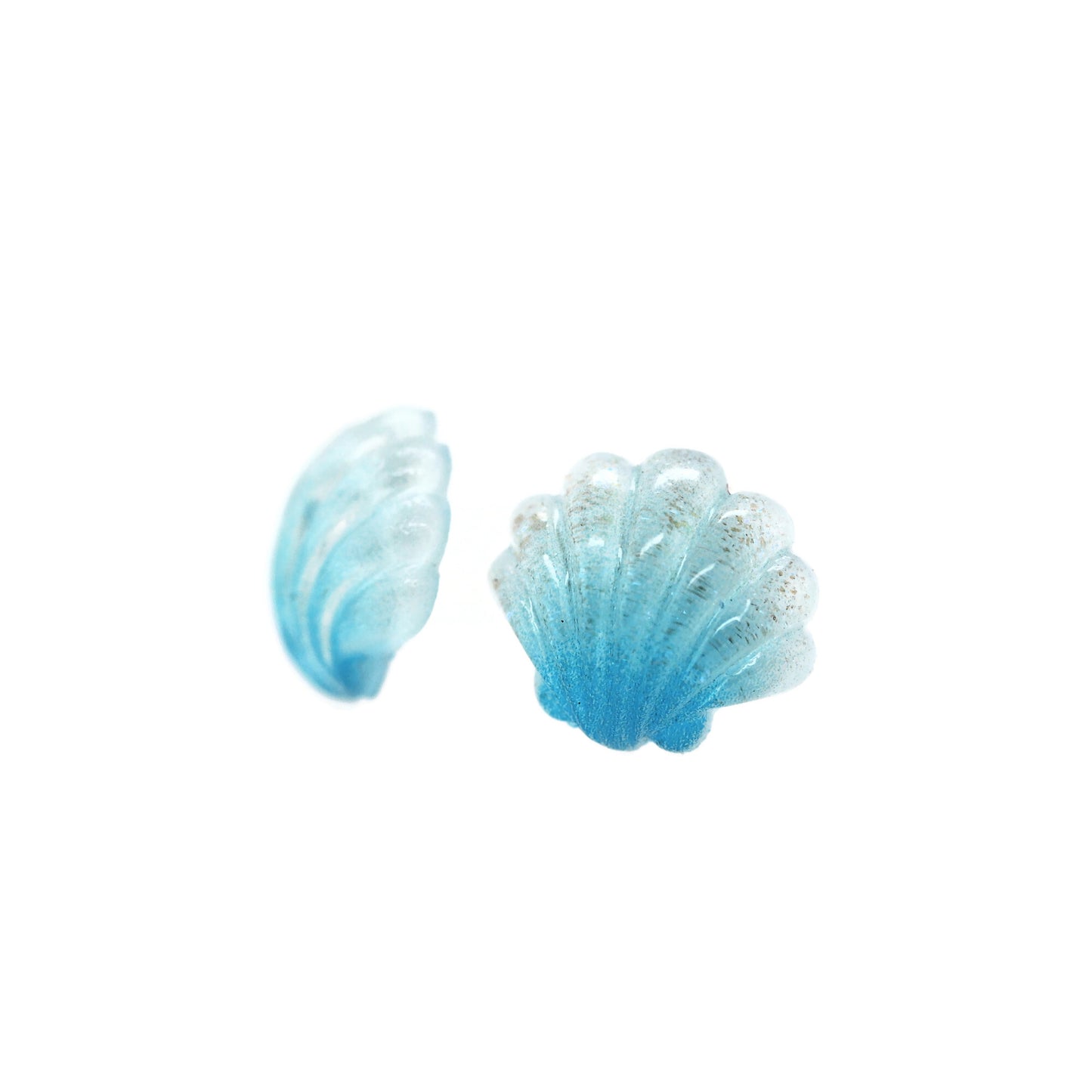 Boucles d'oreilles coccinelle avec tige en plastique ou clip invisible en métal, 9 mm