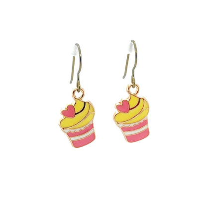 Boucles d'oreilles pendantes en forme de feuille délicate