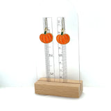 Pumpkin Dangle Earrings