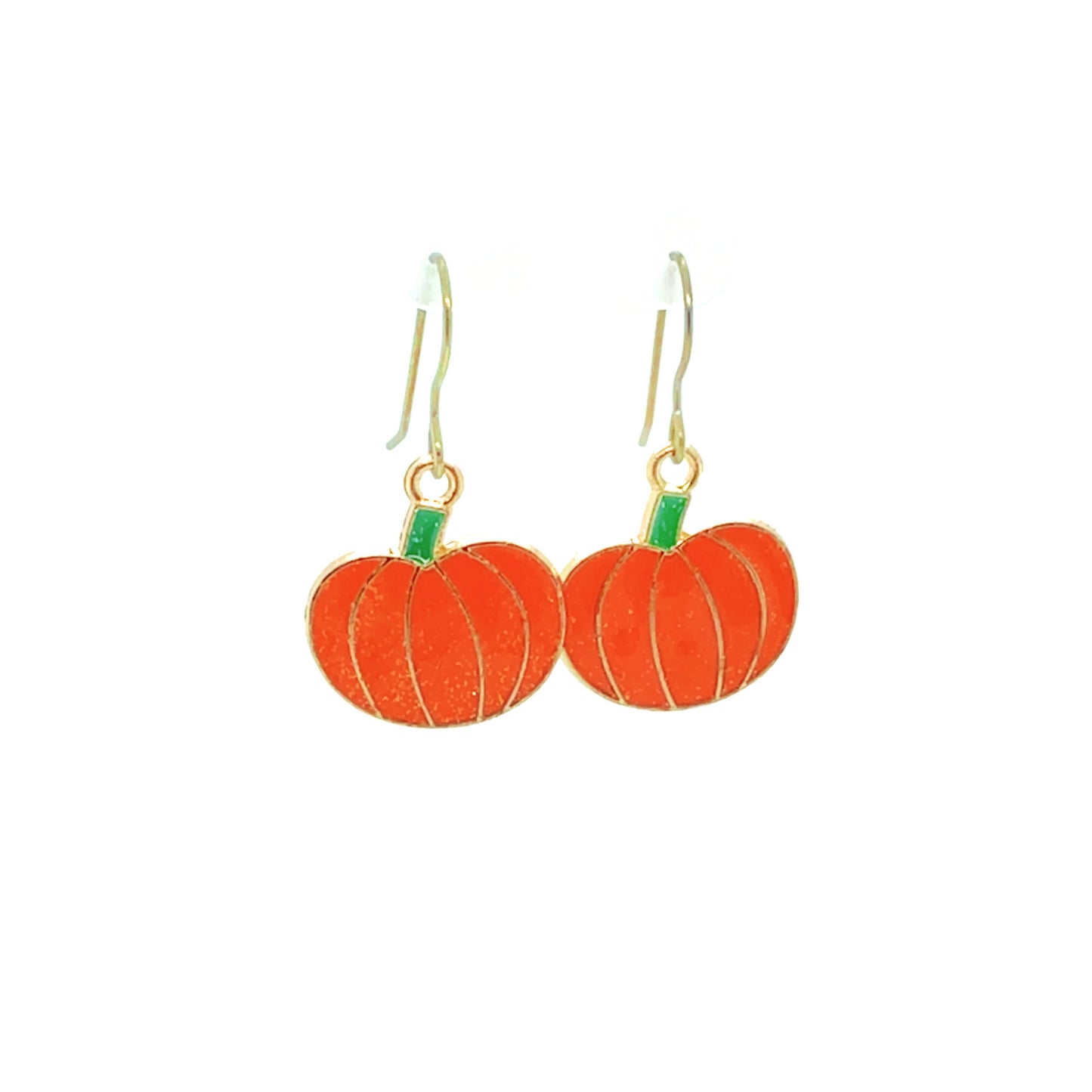 Pumpkin Dangle Earrings