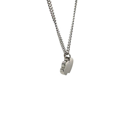 Collier Feuille Monstera en Acier Inoxydable Plaqué Or 18K PVD 