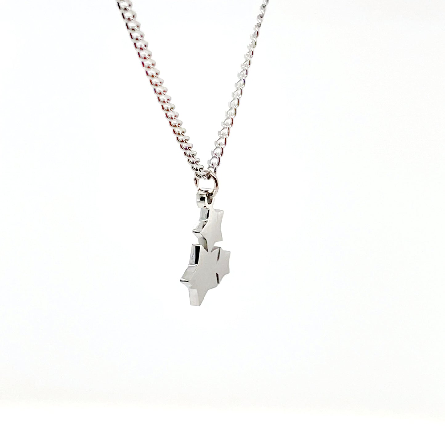 Collier Feuille Monstera en Acier Inoxydable Plaqué Or 18K PVD 