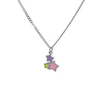 Collier Feuille Monstera en Acier Inoxydable Plaqué Or 18K PVD 