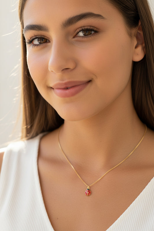 Collier Feuille Monstera en Acier Inoxydable Plaqué Or 18K PVD 