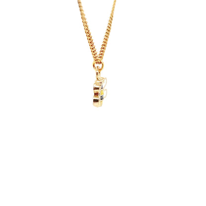 Collier Feuille Monstera en Acier Inoxydable Plaqué Or 18K PVD 