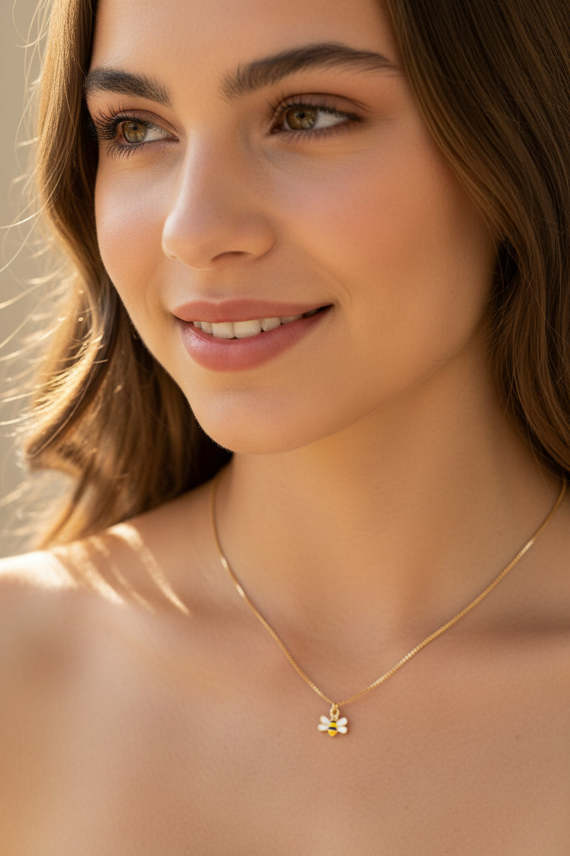 Collier Feuille Monstera en Acier Inoxydable Plaqué Or 18K PVD 
