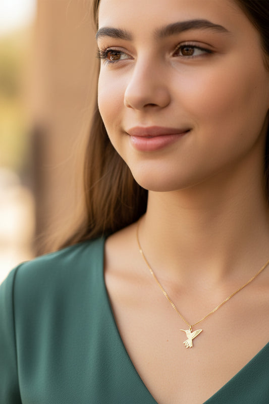 Collier Feuille Monstera en Acier Inoxydable Plaqué Or 18K PVD 