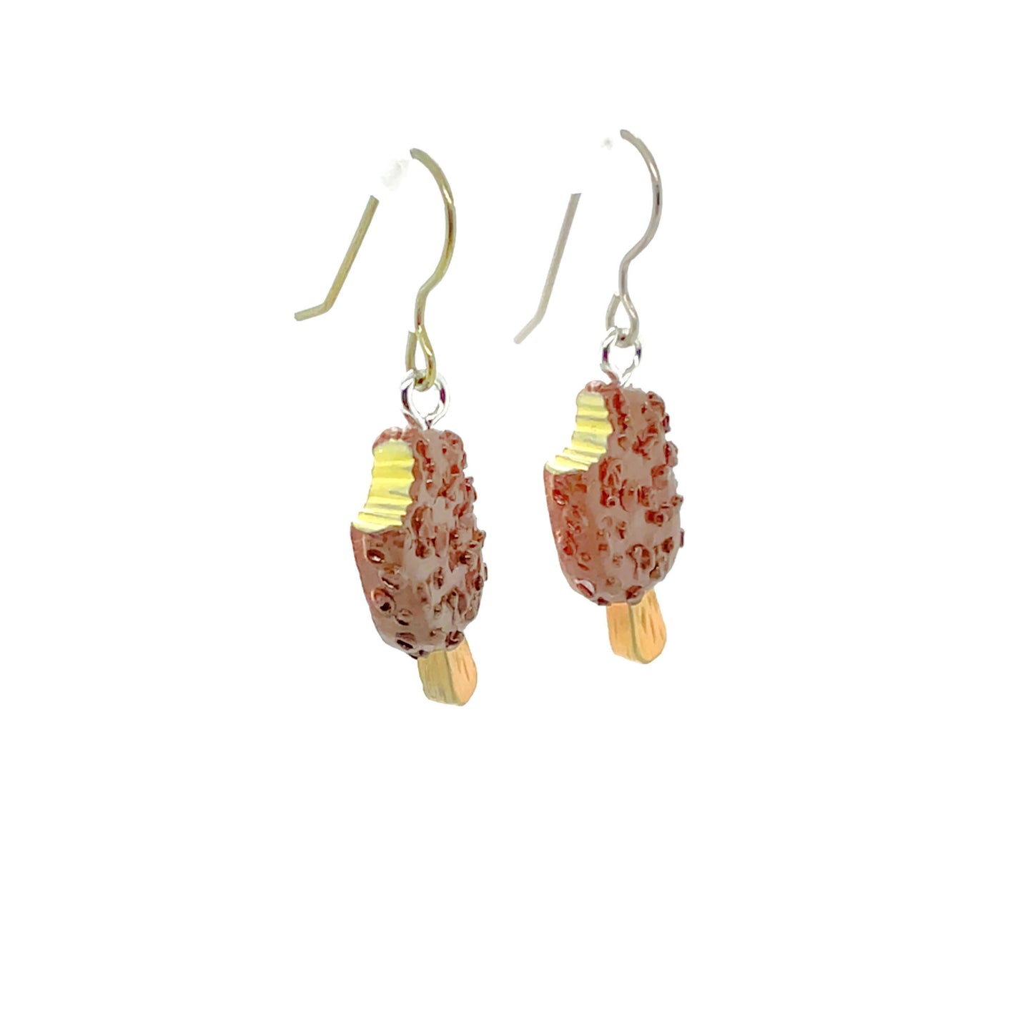 Boucles d'oreilles pendantes en forme de feuille délicate