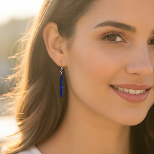 Boucles d'oreilles pendantes minimalistes et délicates - 3 tailles