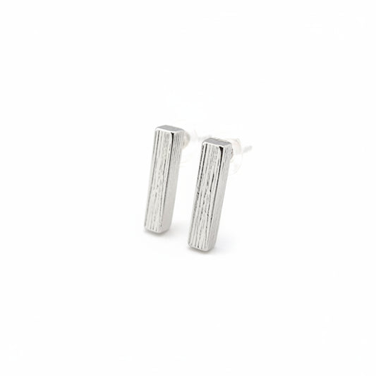 Boucles d'oreilles invisibles à clips ou à tige en plastique, barre de 12 mm