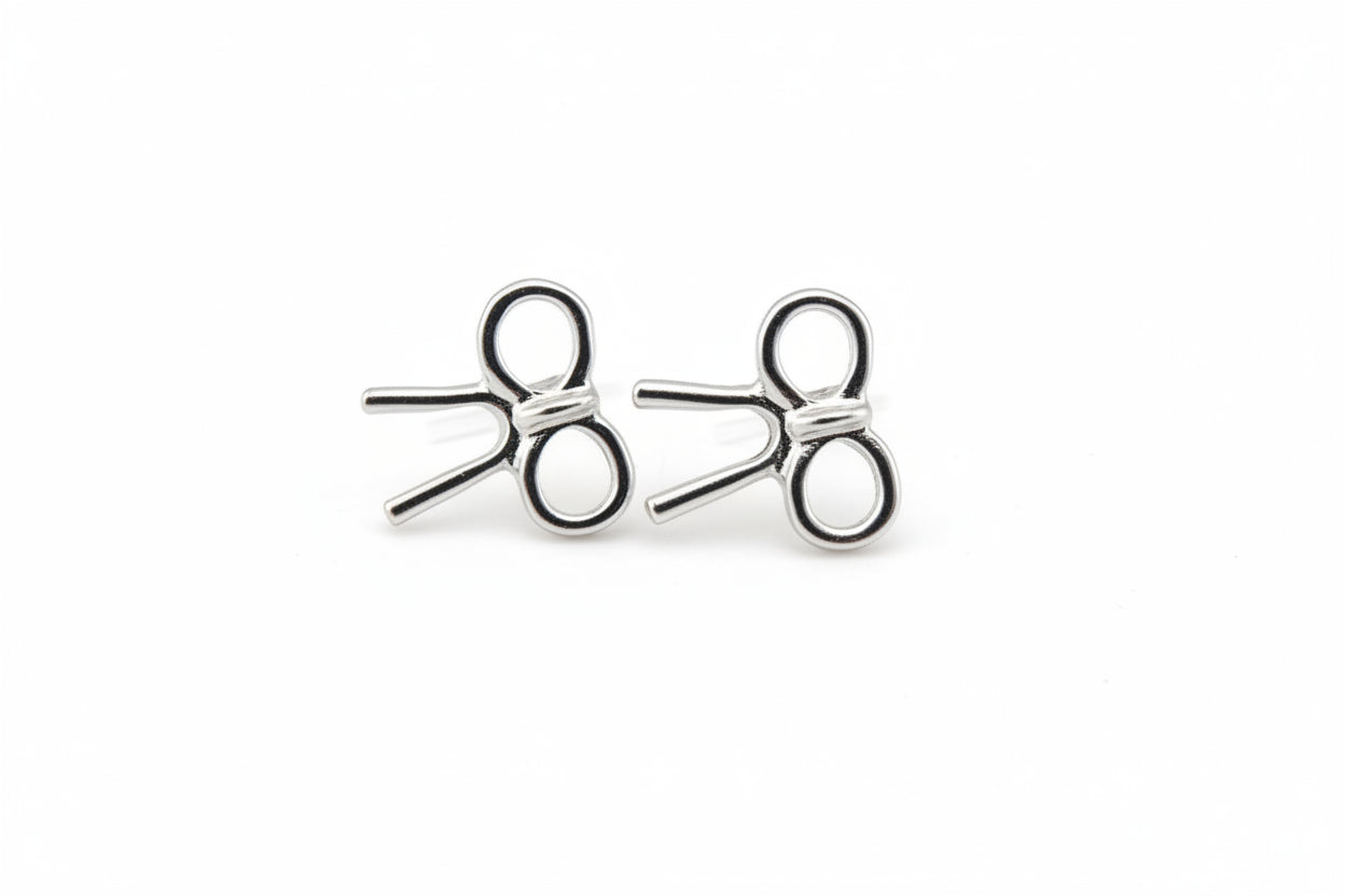 Bow Stud Earrings