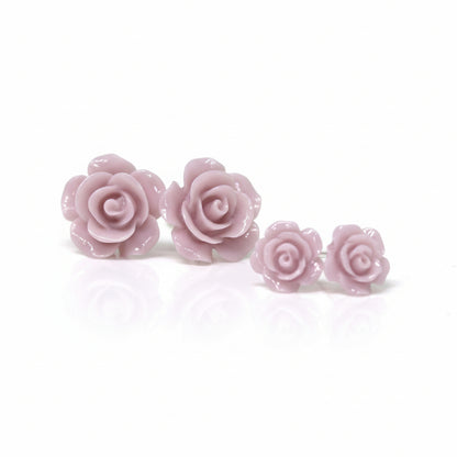 Rose Stud Earrings