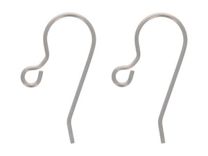 Pure Titanium Hooks, Ear Wires - Silver and Gold Tone Findings