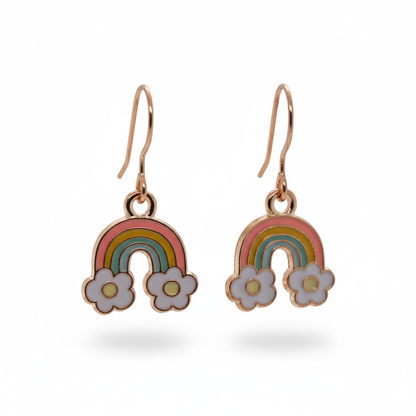 Rainbow Dangle Earrings