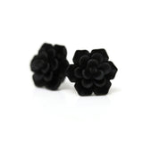 Succulent Stud Earrings, 13mm