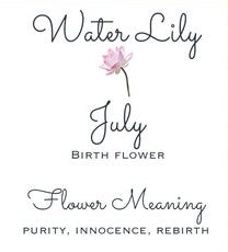 Birth Month Flower Dangle Earrings - 12 Designs