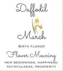 Birth Month Flower Dangle Earrings - 12 Designs