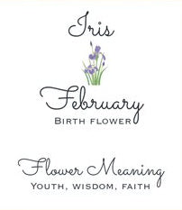 Birth Month Flower Dangle Earrings - 12 Designs