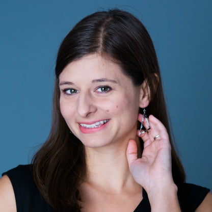 Scalene Triangle Acrylic Dangle Earrings