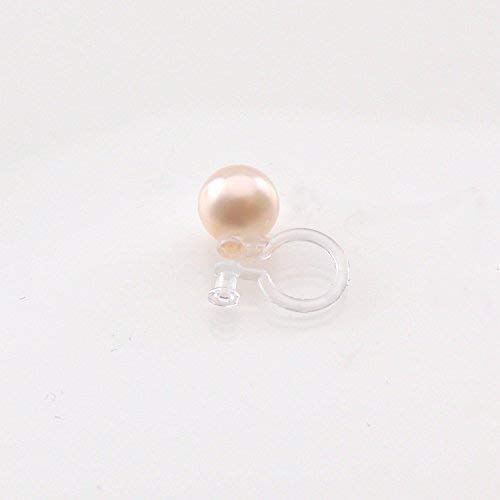 Shell Pearl Stud Earrings, 6mm