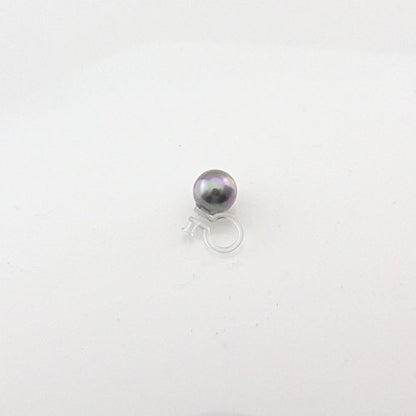 Boucles d'oreilles à tige en perles de coquillage, 8 mm
