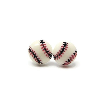 Sports Ball Stud Earrings