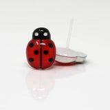 Plastic Post or Invisible Clip On Dragonfly, Ladybug, Butterfly - Gift Set